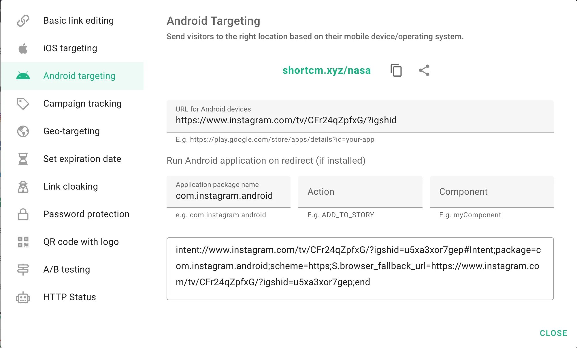 shortio-retargeting